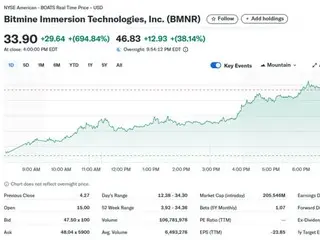 ビットコイン採掘会社ビットマイン、1日で700％急騰…理由は？